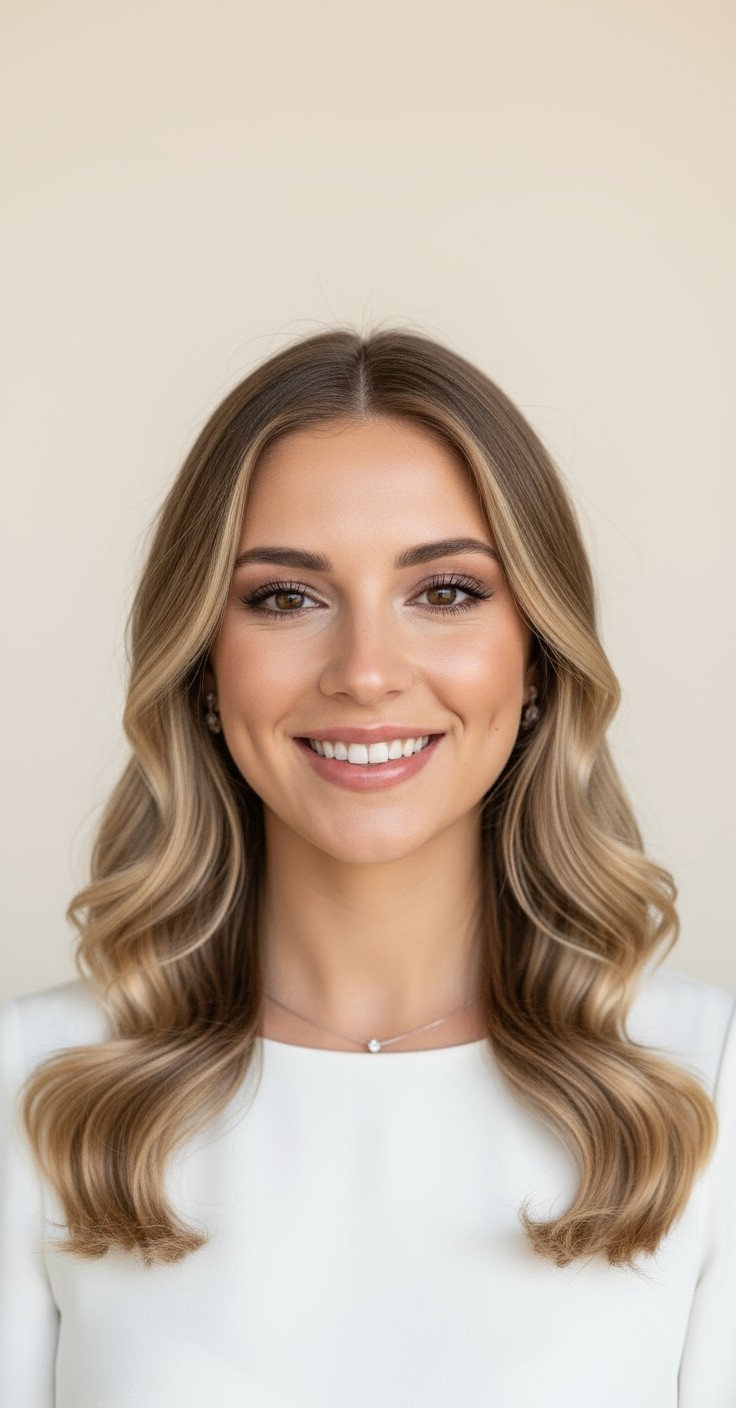 After Wedding Curls Hair Down